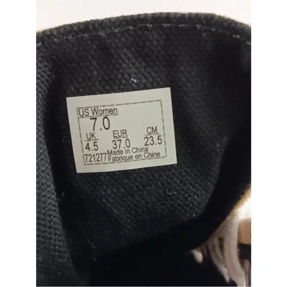 Vans Floral High-Top Sneakers - White and Cream - Picture 9 of 10